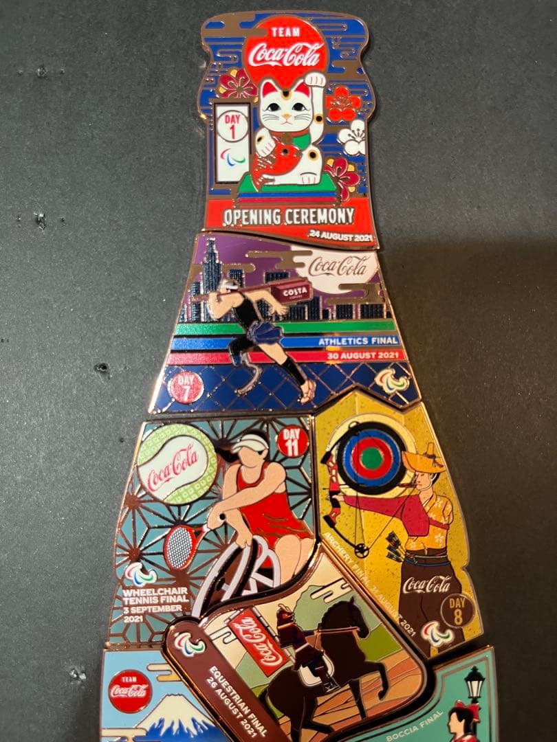 東京オリンピック パラリンピック2020 コカコーラデイピン コンプリートセット
