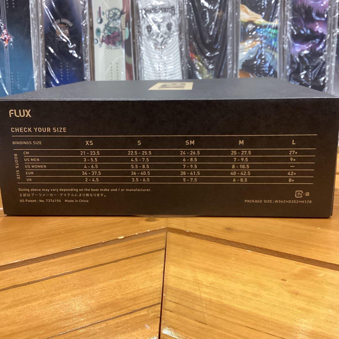 24-25　新品　FLUX　ビンディング　バインディング　SR　フラックス　M