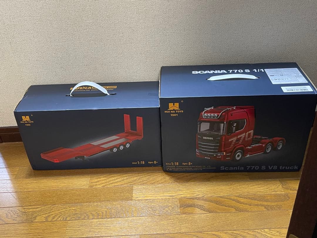 1/18 HUINA 770S SCANIA(スカニア)RC トレーラーセット