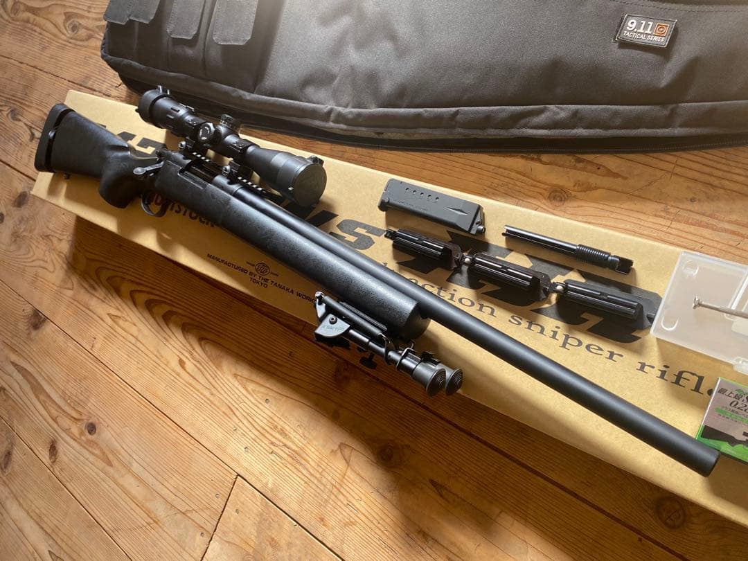 TANAKA レミントン　M24 SWS エアコキ　自衛隊　スナイパー