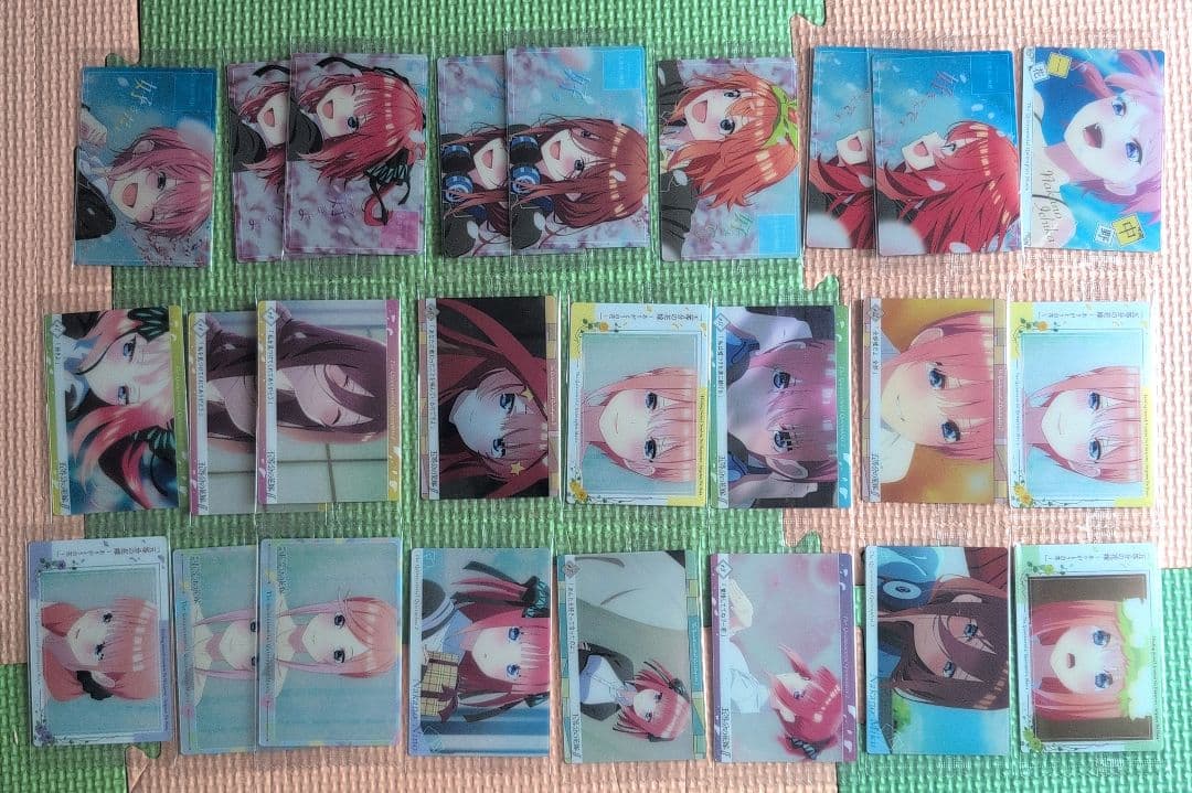 五等分の花嫁　ウエハース カード　130枚以上　まとめ売り