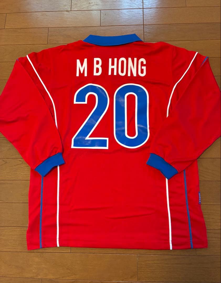 韓国代表 ユニフォーム 1998 洪明甫 XL