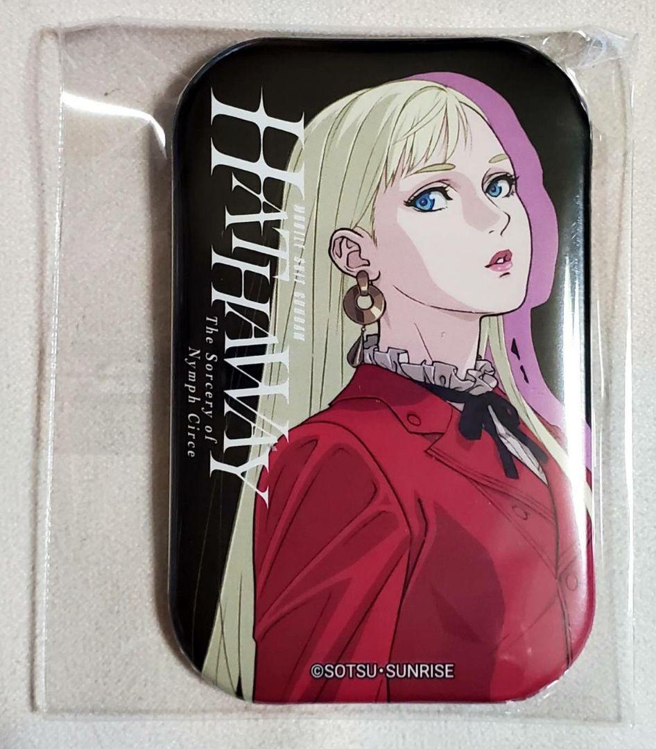 閃光のハサウェイ 公式ショップ スクエア缶バッジ ギギ・アンダルシア 3点 ②