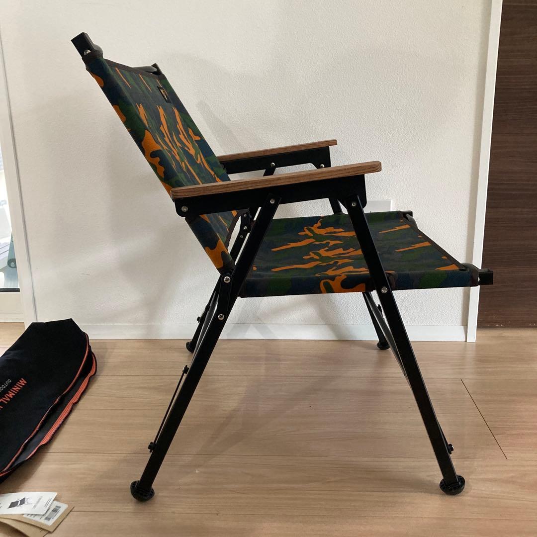 ミニマルワークス　チェア　life chair B 迷彩　カモフ柄　折りたたみ