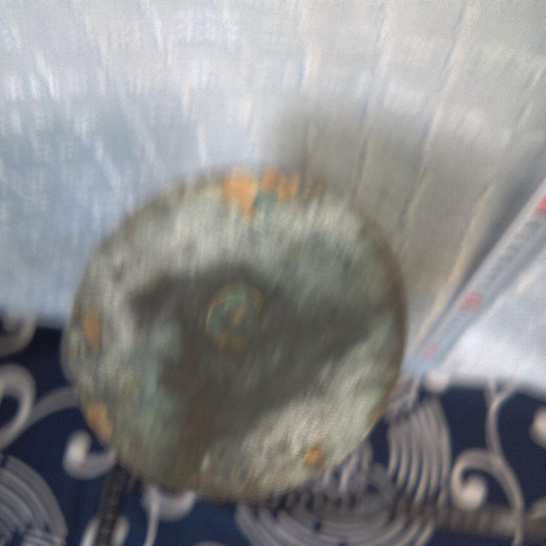 骨董４ シンプルなブラウン花瓶 高さ約30cm