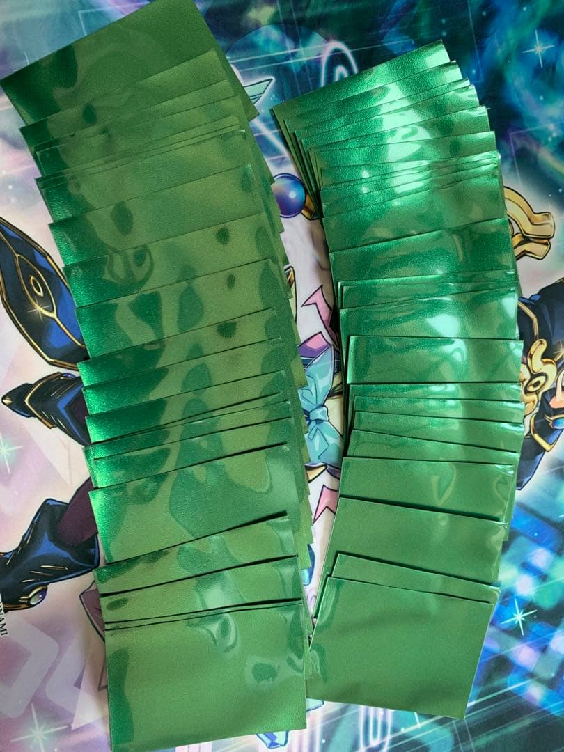【最終値下げ】遊戯王　初期スリーブ　緑