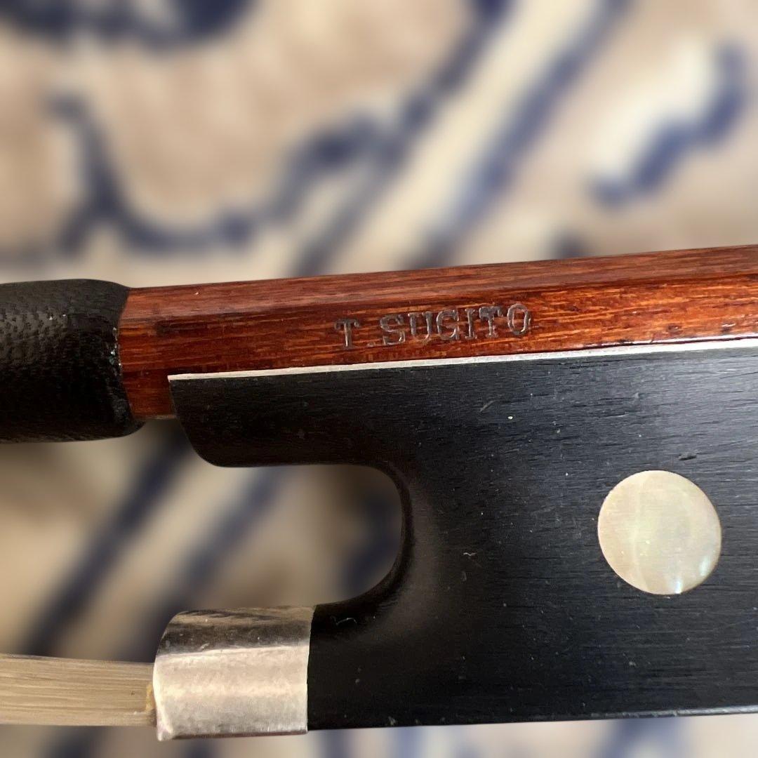 SUGITO バイオリン弓　4/4 フェルナンブーコ　良好