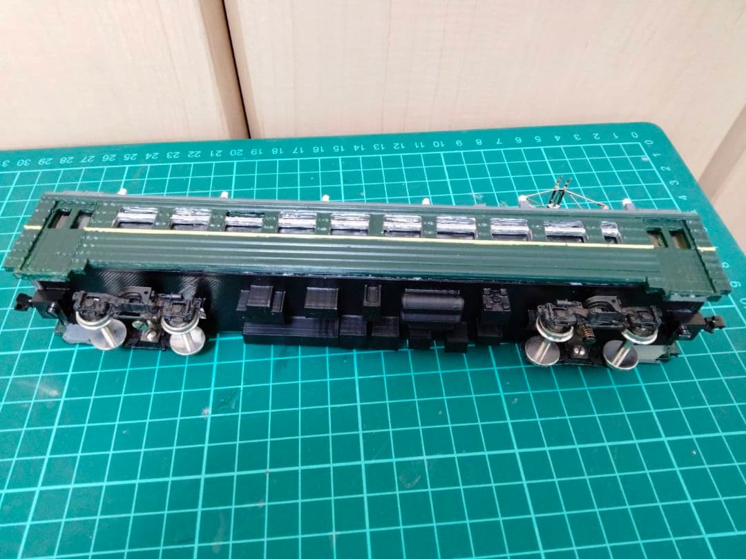 M&M　鉄道模型　電車の中間車1両