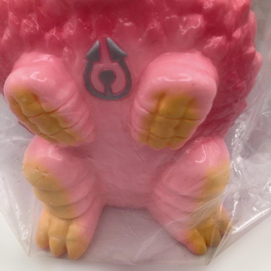 珍品♡未開封♡ビニパラベビー ピンク ソフビ ガラモン貯金箱 Marmit