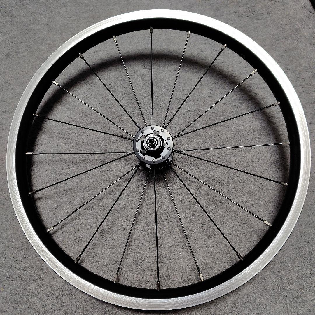 BROMPTON スーパーライトホイール4速前後セット (米式タイプ)