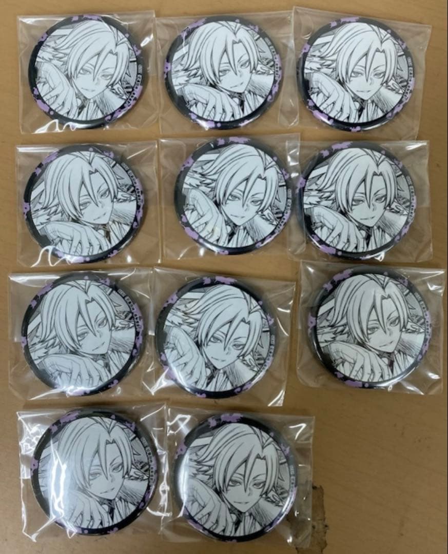 【匿名配送】桃源暗鬼 まねきねこ 缶バッジ 桃宮唾切 20点