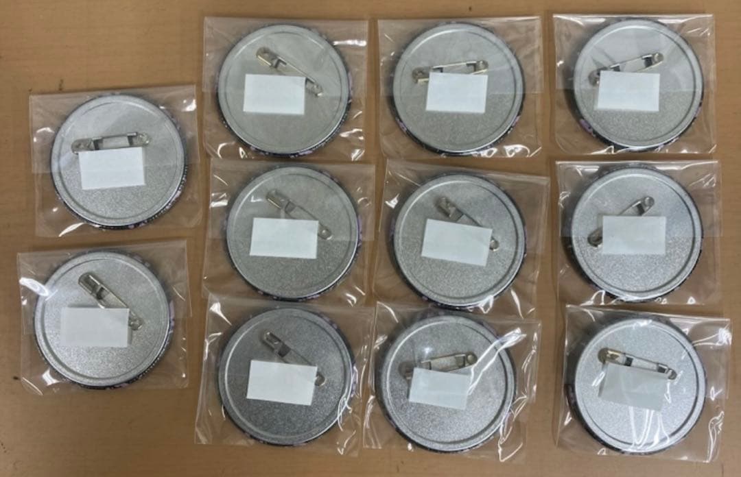 【匿名配送】桃源暗鬼 まねきねこ 缶バッジ 桃宮唾切 20点