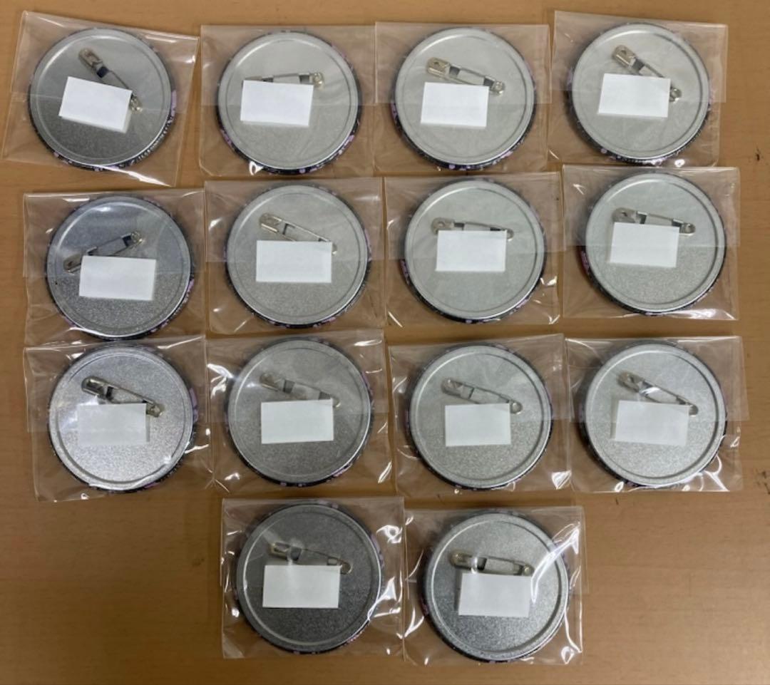 【匿名配送】桃源暗鬼 まねきねこ 缶バッジ 桃宮唾切 20点