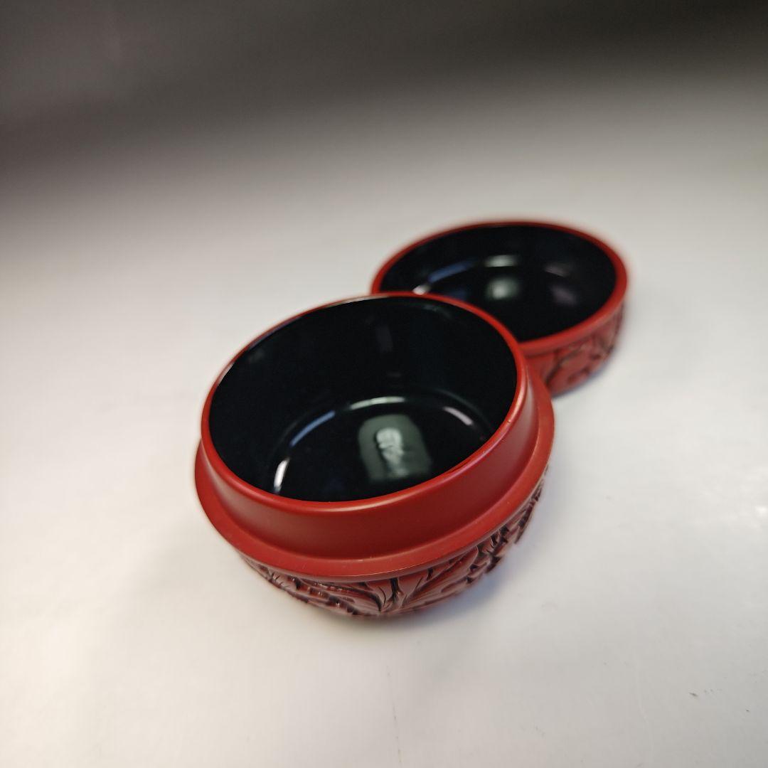 イ734 棗『高橋克実作』『村上堆朱　棗　共箱』茶道具