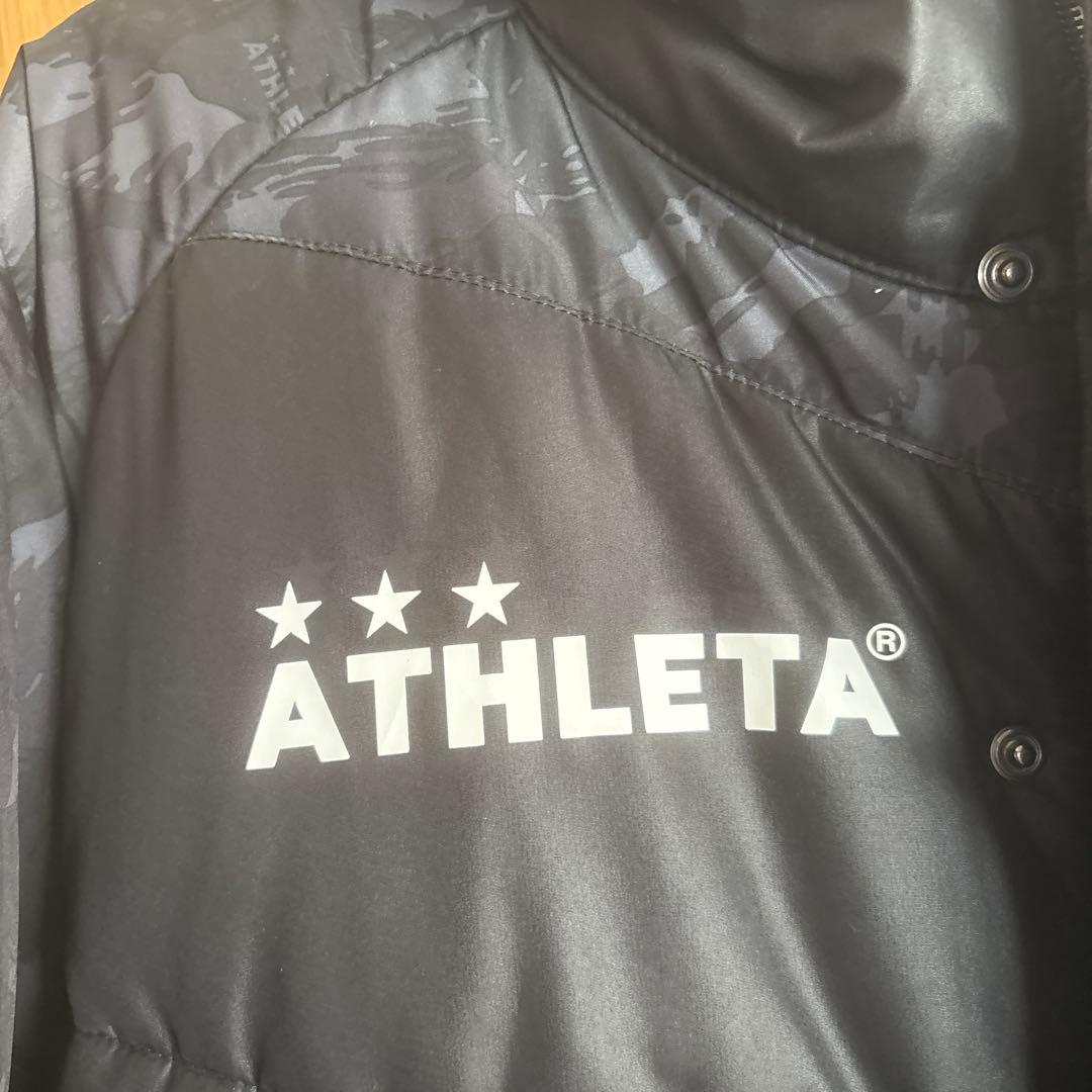 8800円→8500円へ　ATHLETA ベンチコート ブラック　S アスレタ