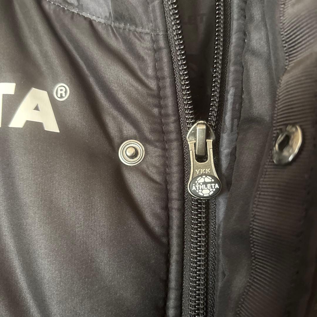 8800円→8500円へ　ATHLETA ベンチコート ブラック　S アスレタ