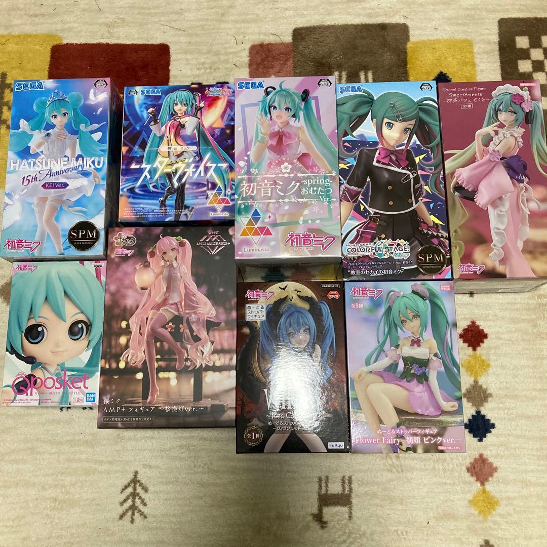 初音ミクフィギュア9点セット
