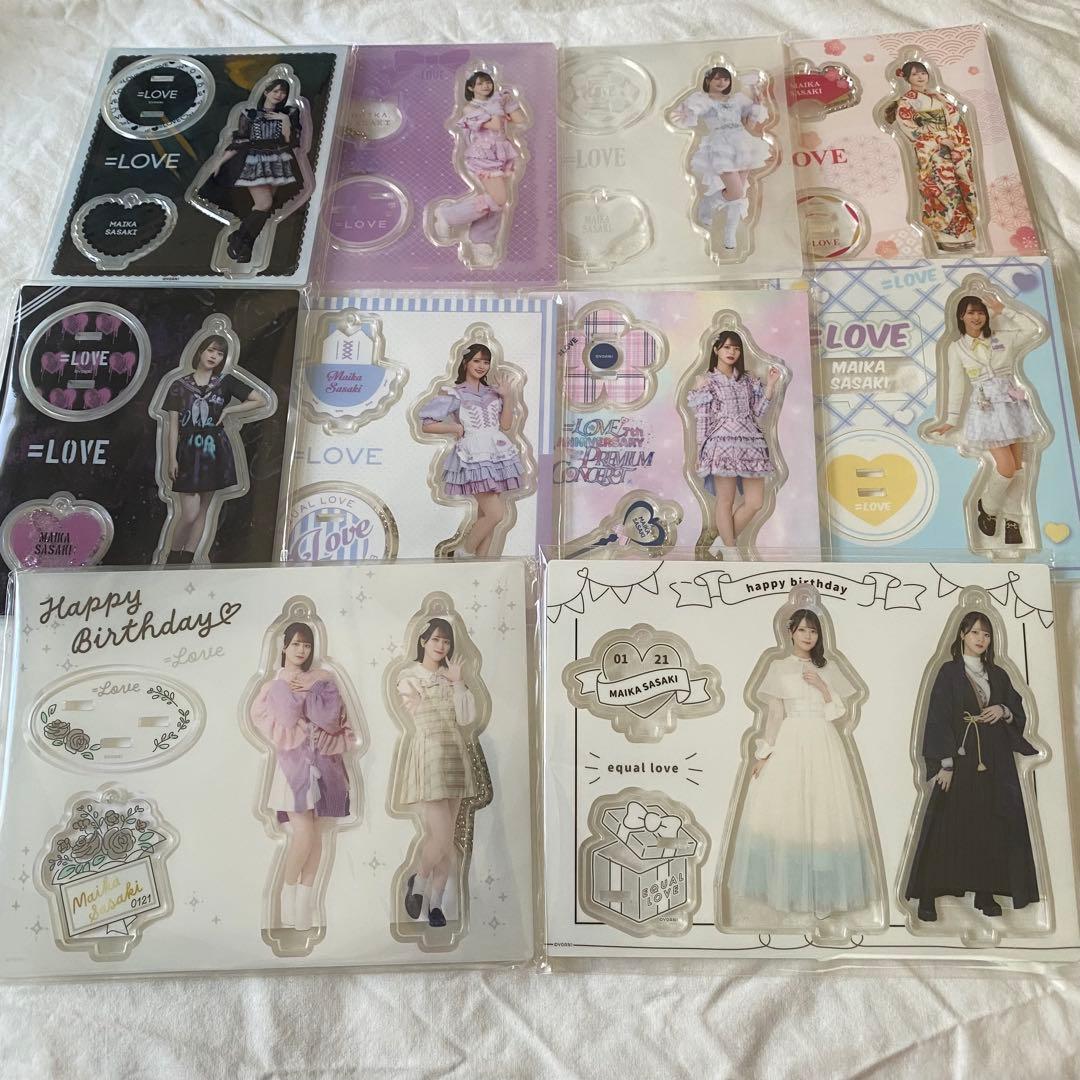 ＝LOVE イコラブ　佐々木舞香　アクスタ　アクリルスタンド　生誕グッズ