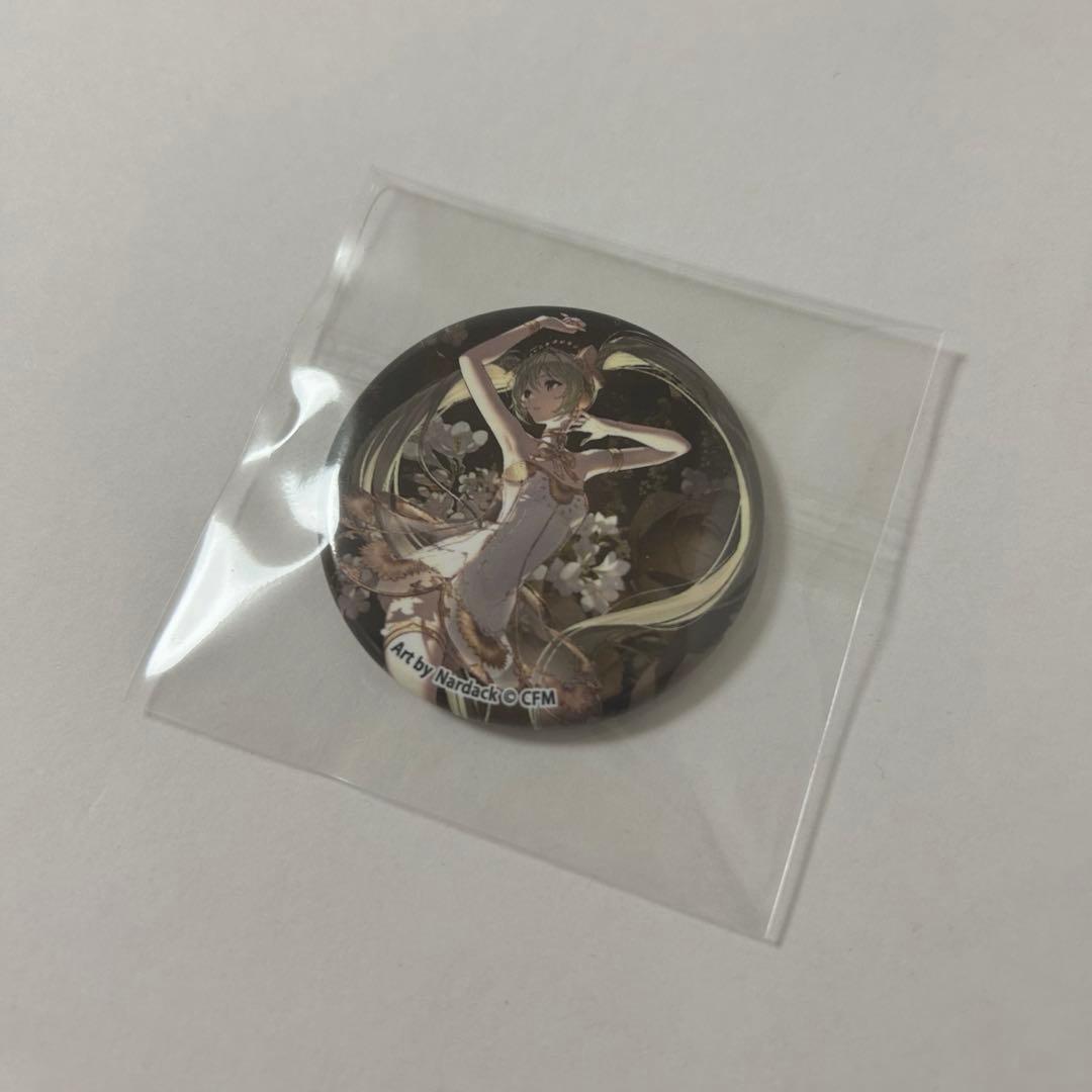 【初音ミクシンフォニー2022 】初音ミク　特典　缶バッジ Nardack