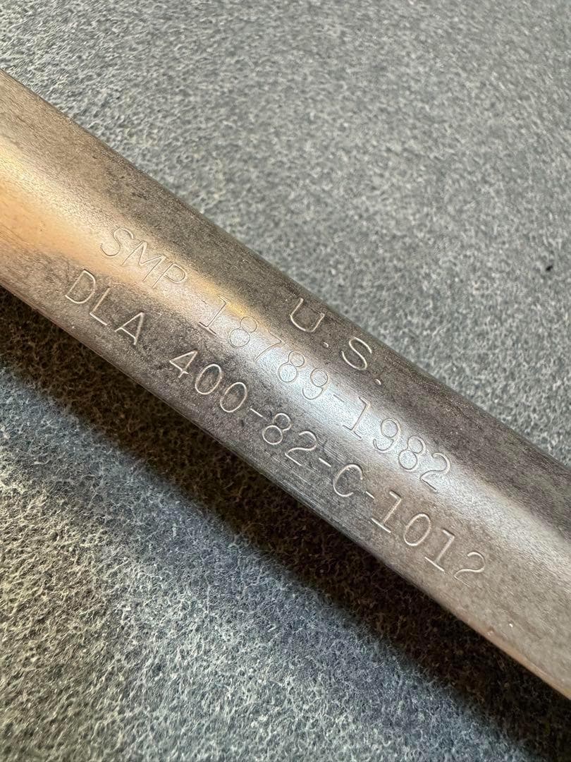 米軍 実物 USEDメスキット 1982年 +カトラリー