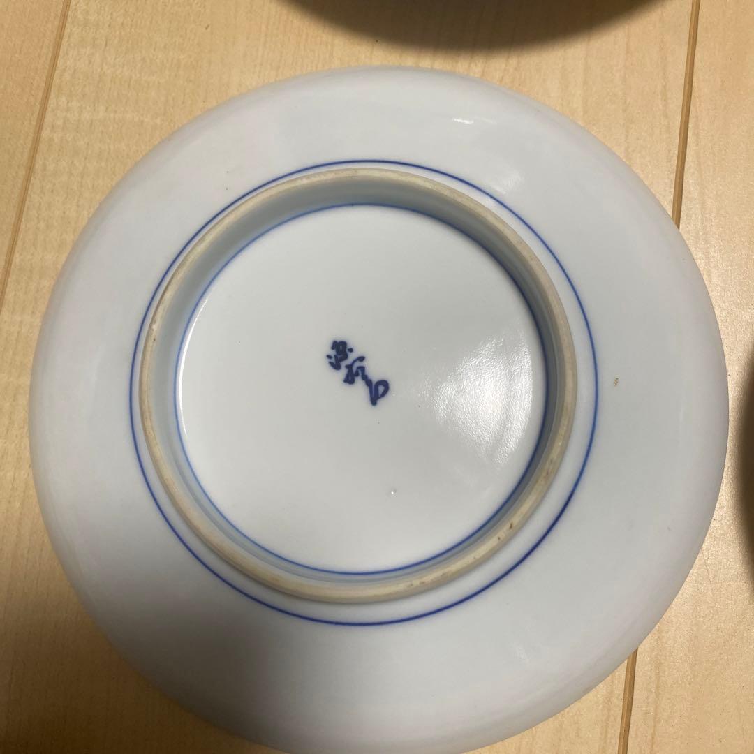 有田焼　源右衛門窯　染付葡萄　カップ・ソーサー6客セット