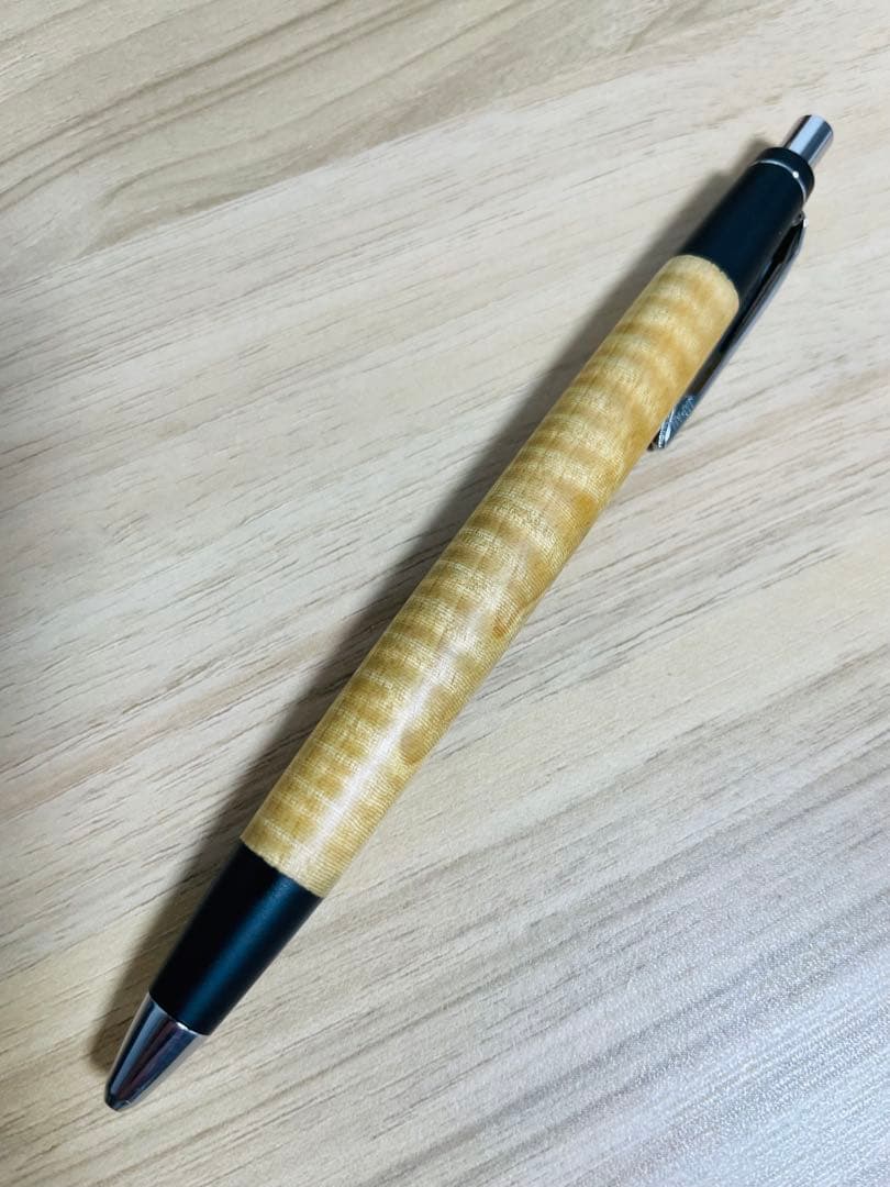 野原工芸　新型シャープペンシル 栃縮杢