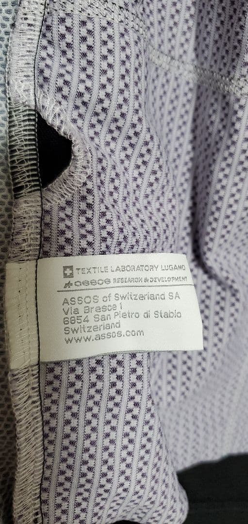 【せい】ASSOS　SPEED CLUB ２枚セット