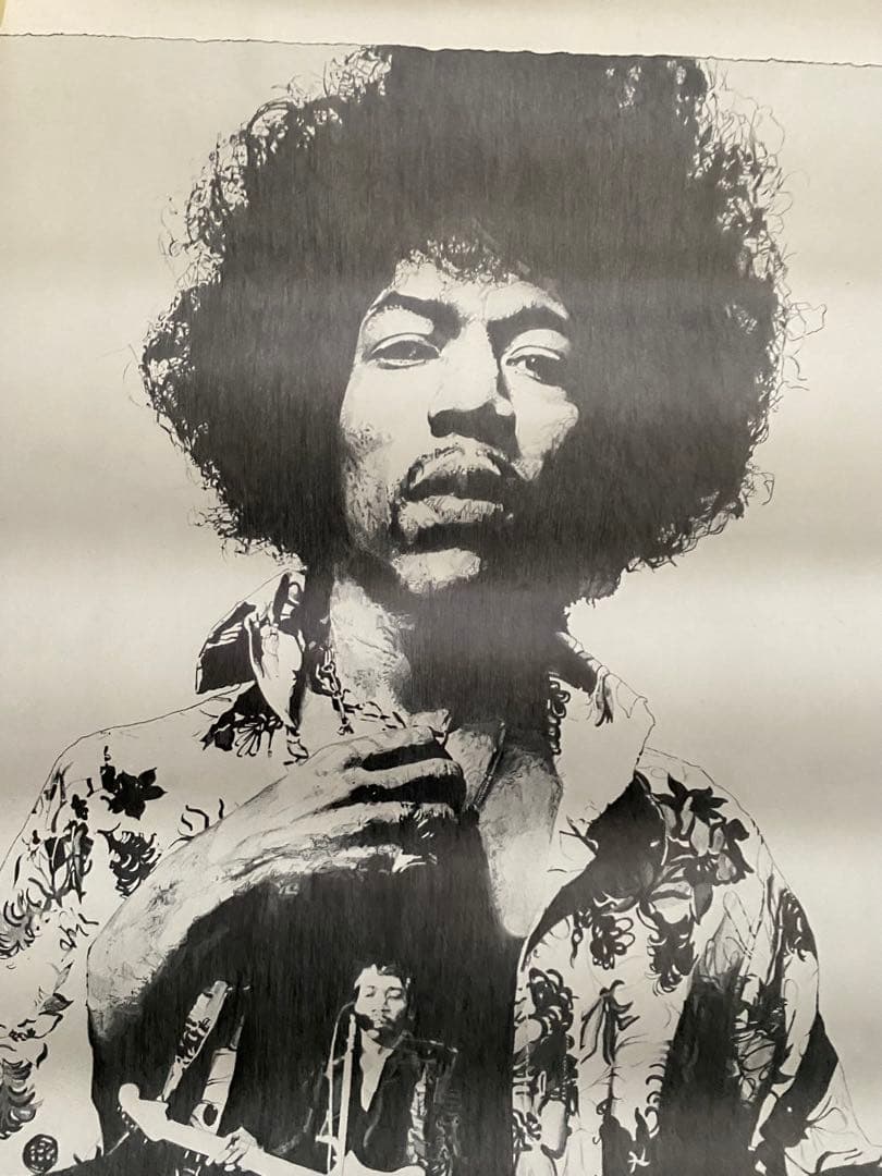Dead stock Jimi Hendrix ヴィンテージポスター！1979年
