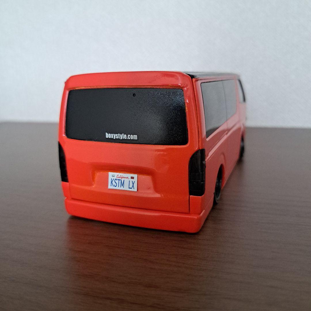 アオシマハイエースプラモデル１/24フルカスタム