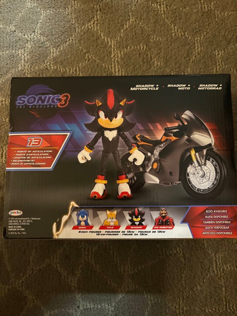 H*K様 jakks pacific ソニック シャドウ フィギュア sonic