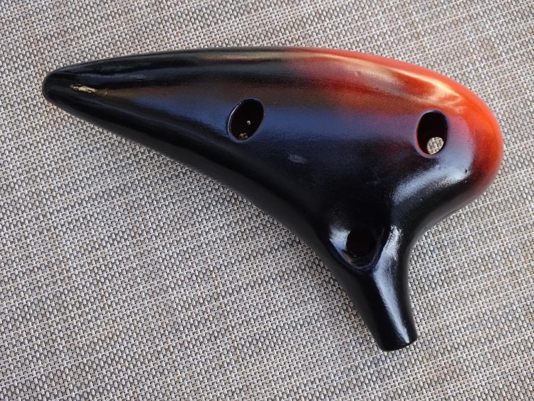 ＹＯＫＯオカリナ　バスC管（レッド）