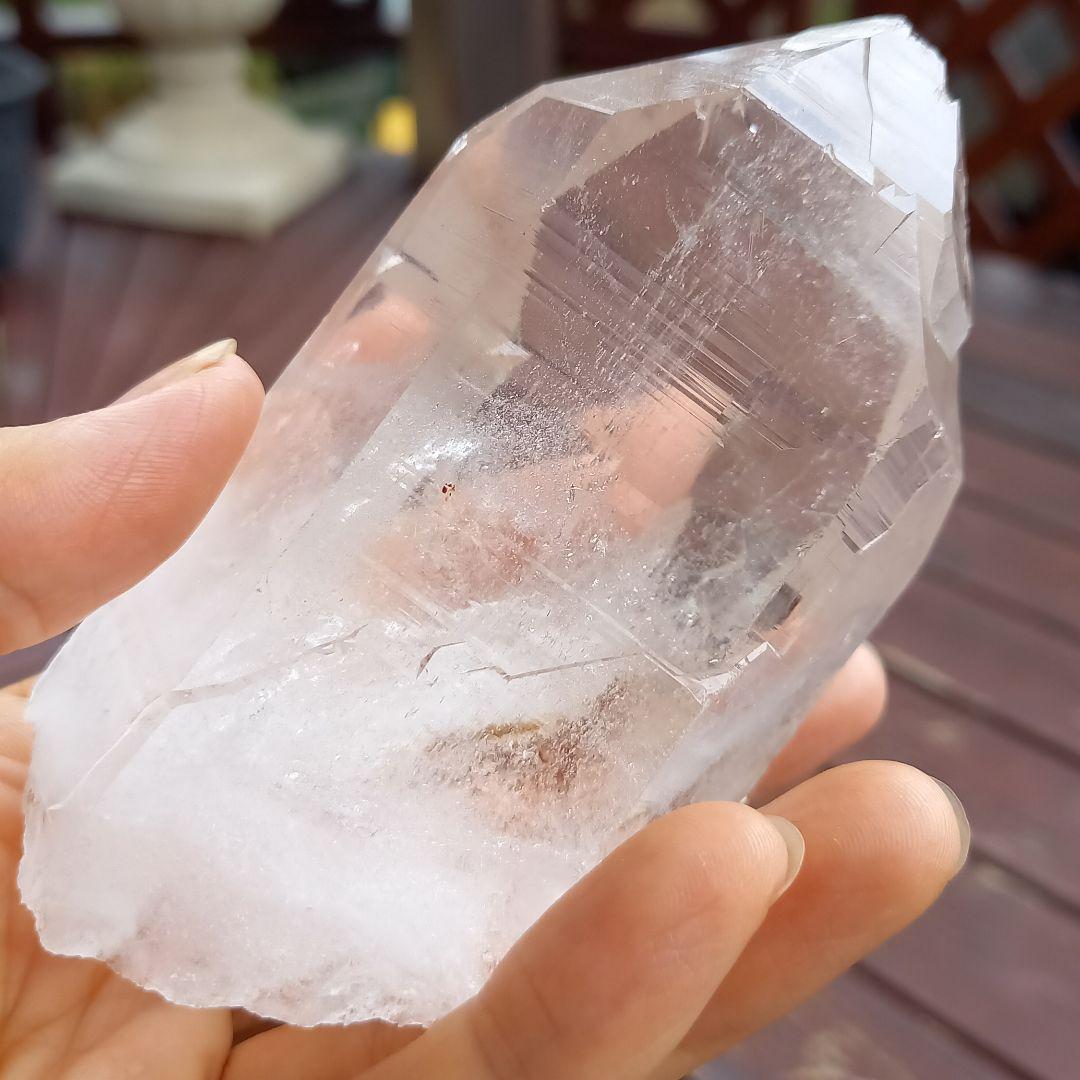 天然石◼️ヒマラヤ マニカラン産水晶☆クリスタル☆パワーストーン 1