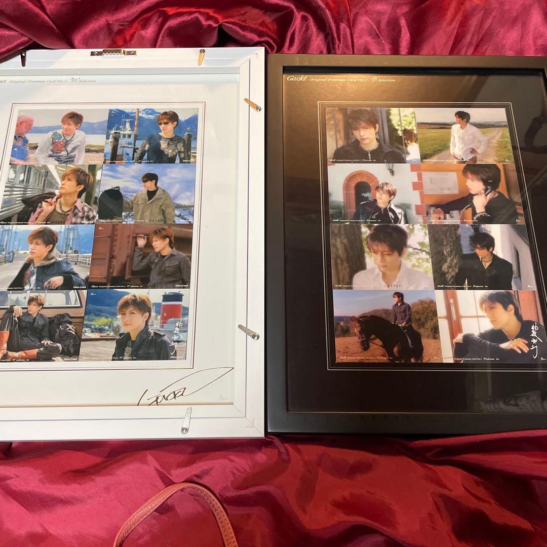 Gacktオリジナルプレミアムカード専用フレーム トレーディングカード