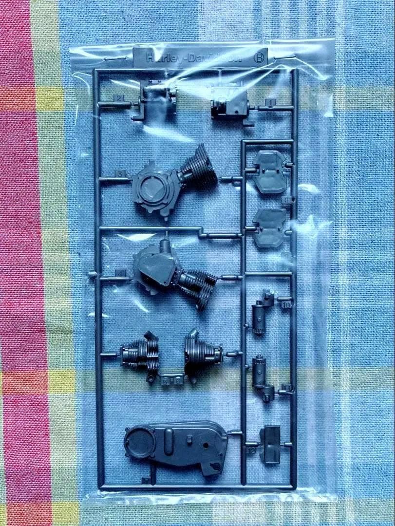 ヴィンテージ 日東科学 1/12 ハーレー・ダビッドソン w/サイドカー