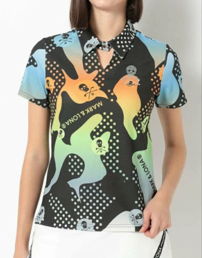 美品✦マークアンドロナ✦Vector Exposed Polo✦半袖ポロシャツ