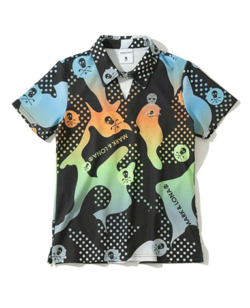 美品✦マークアンドロナ✦Vector Exposed Polo✦半袖ポロシャツ