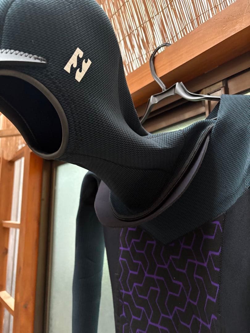 BILLABONG ウェットスーツセミドライフード付 カスタムオーダー