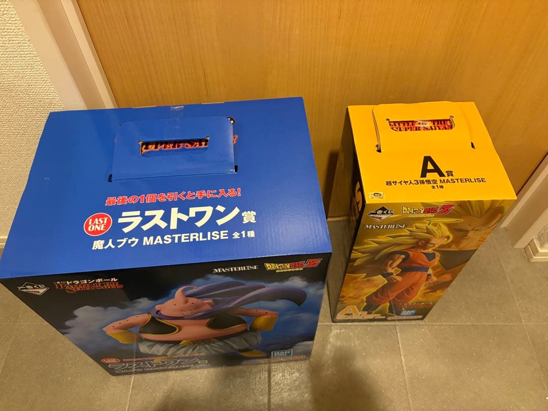 一番くじ　孫悟空　魔神ブウ　フィギュア