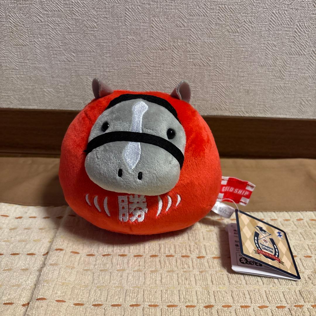 サラブレッドコレクション　ゴールドシップ ふわふわBIGとだるまぬいぐるみセット