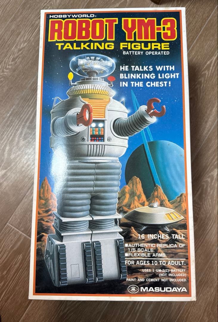 MASUDAYA ROBOT YM-3 トーキングフィギュア 箱・生産証明書付属