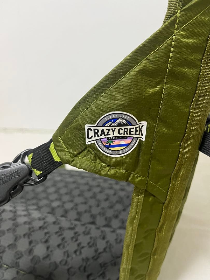 CRAZY CREEK HEX2.0 オリーブ/ストレート ロングバック チェア