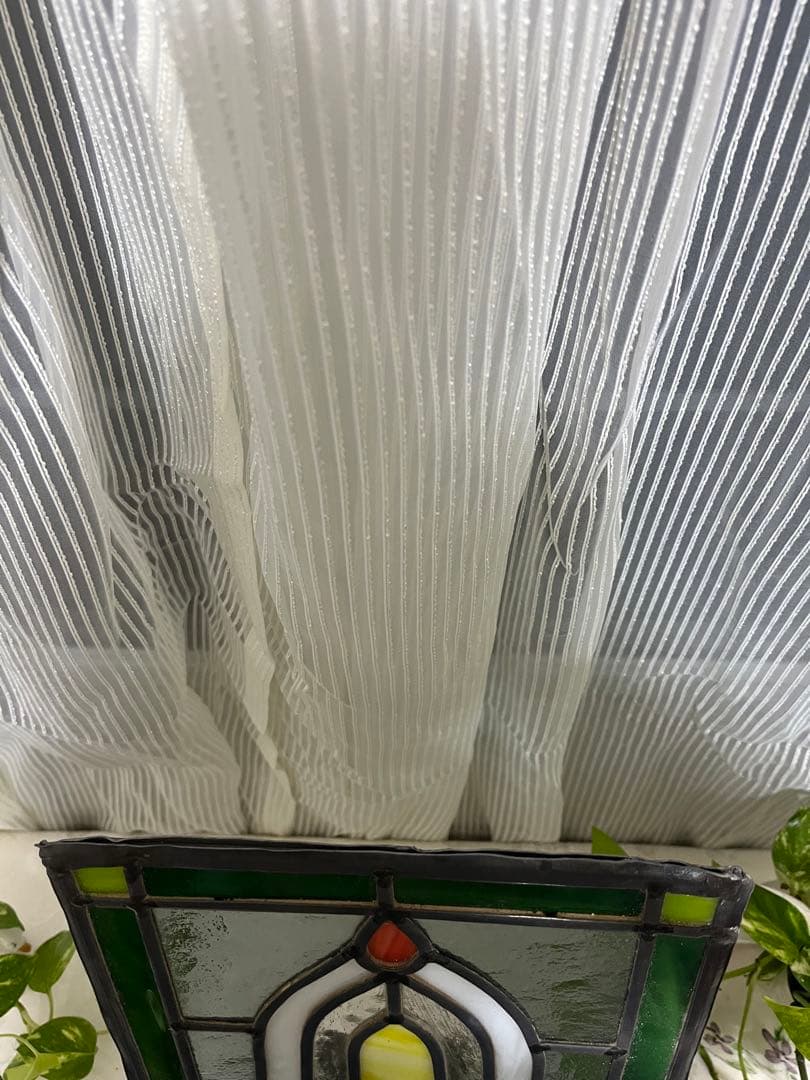 アンティーク　イギリス　ステンドグラス