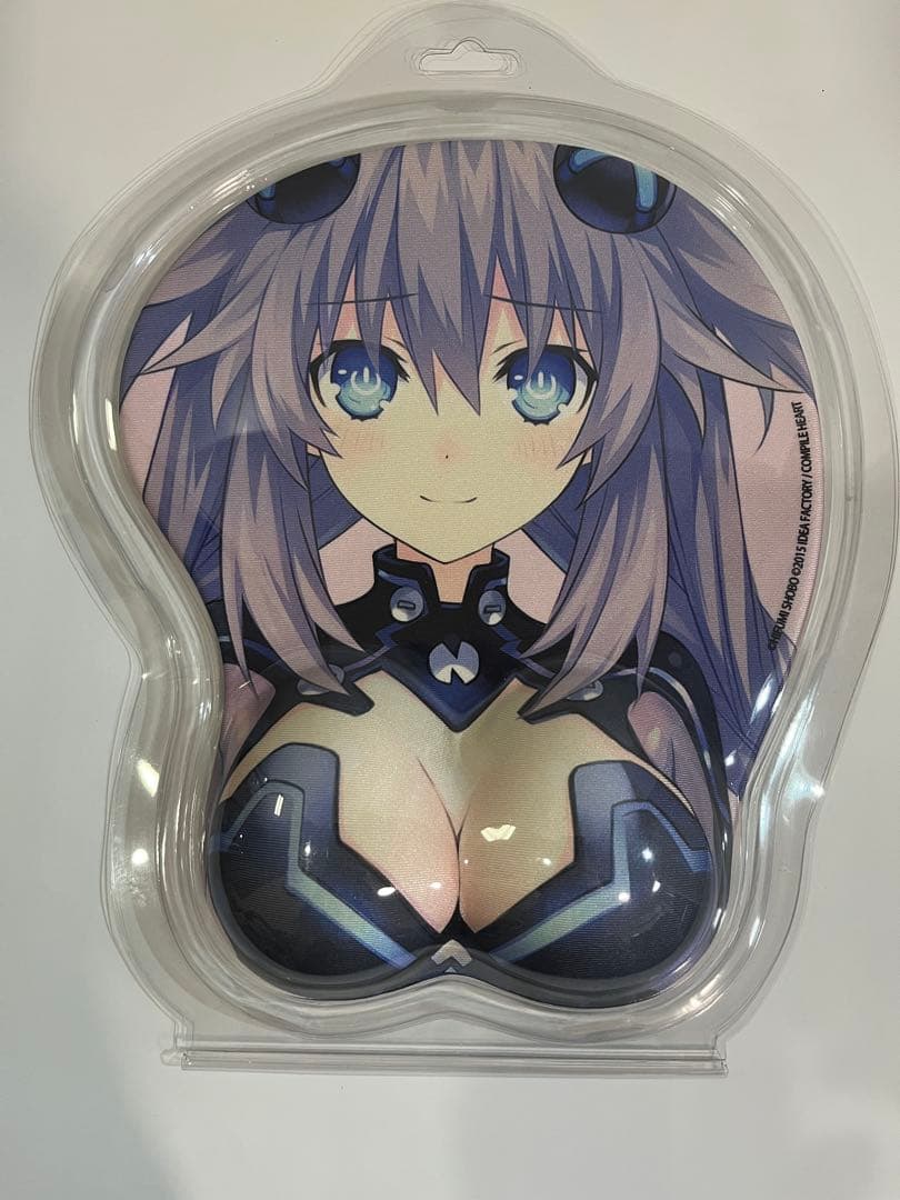 新次元ゲイムネプテューヌⅦ パープルハート 立体マウスパッド