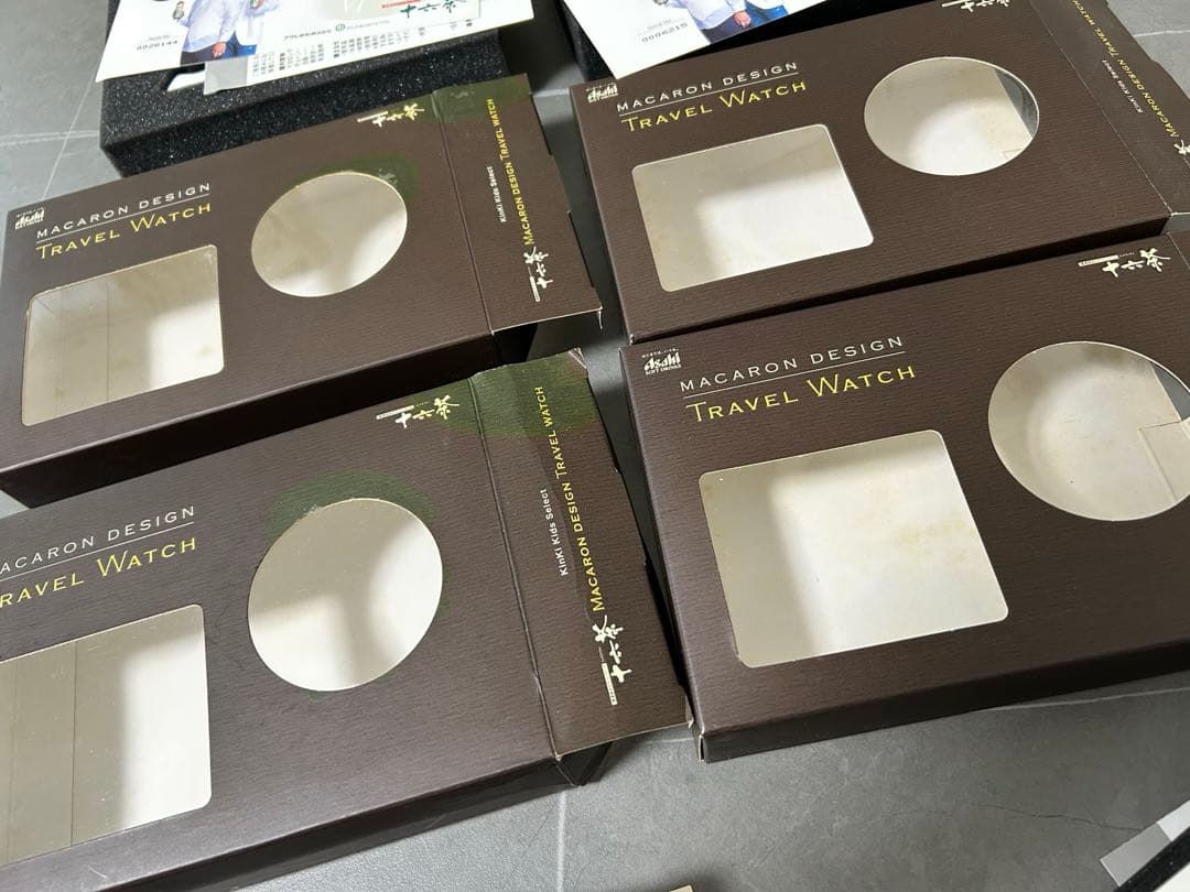 幻の40色目　マカロンデザイントラベルウォッチ　蛍光色　DOMOTO 激レア