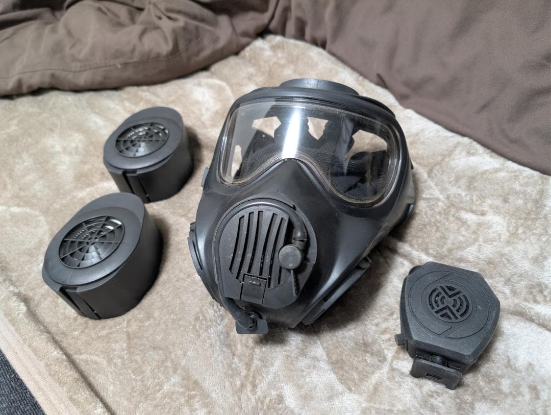 (官品) 台湾陸軍T3-102 ガスマスクフィルター、スピーカー(中華民国)