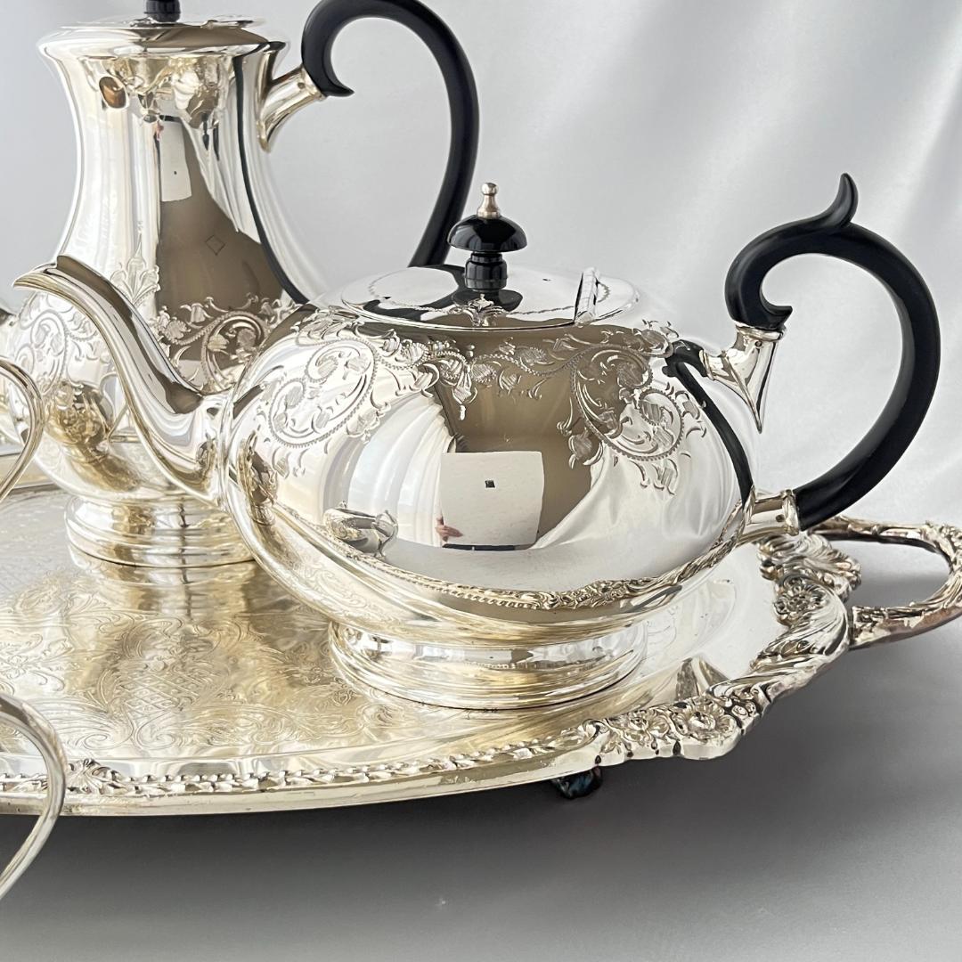 【Cooper Brothers】 ビクトリアン ティーセット 4点ティーポット