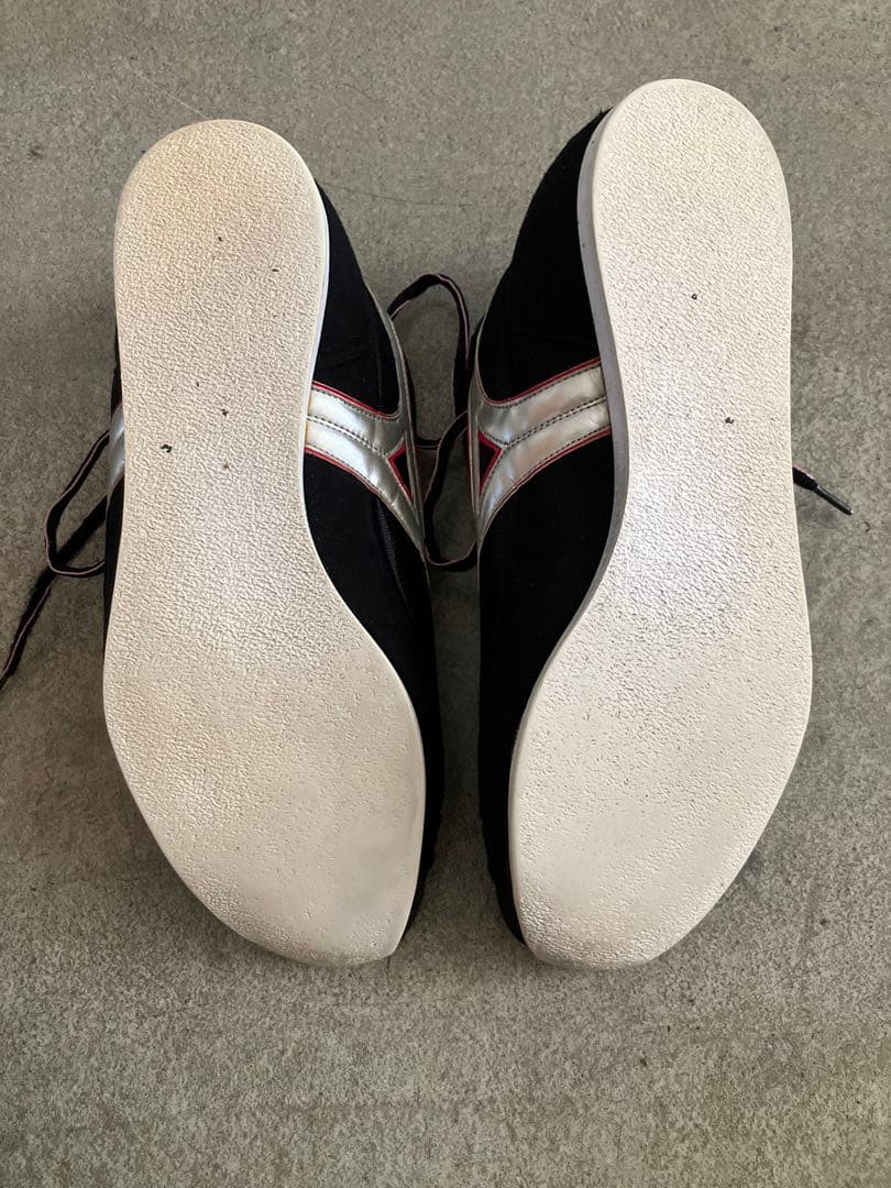 Mizuno ボクシングシューズ 黒/銀 28㎝