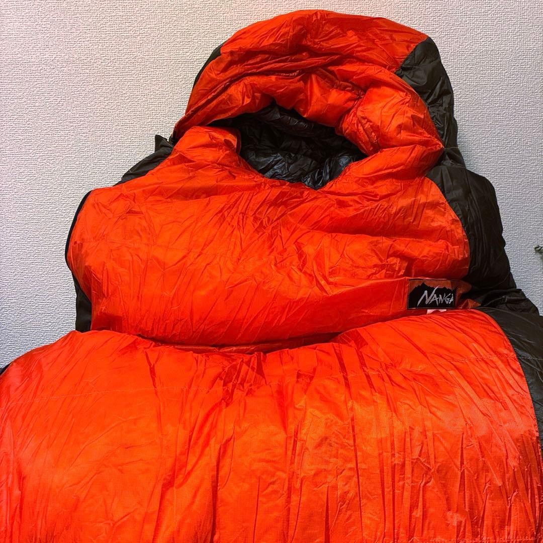 宇治抹茶様　NANGA 75DX レアSサイズ ダウンシュラフ