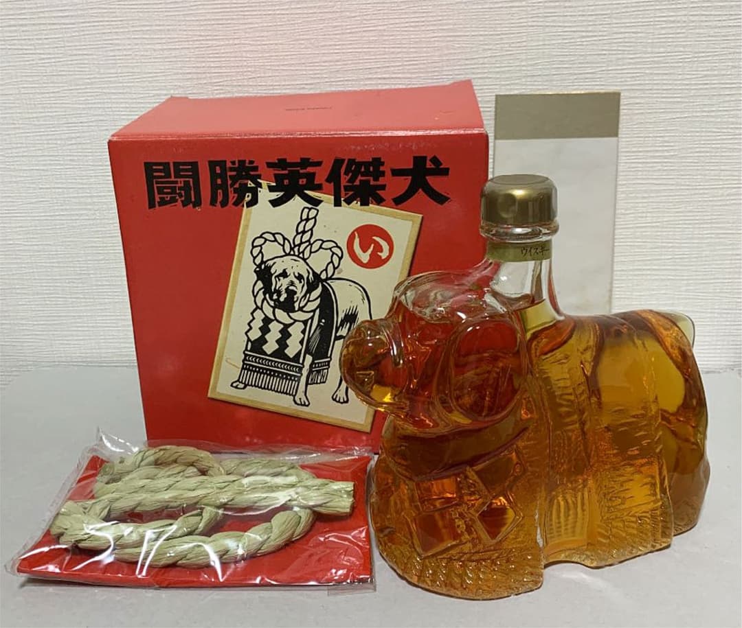 【干支ボトル】ニッカウヰスキー スーパーニッカ『闘勝英傑犬』