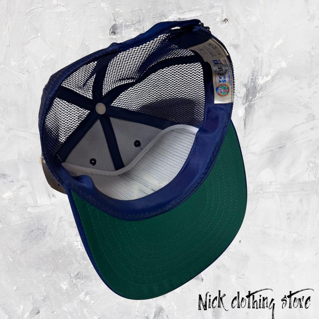 80s〜90s 当時物デッドストック　ヤクルトスワローズ メッシュキャップ